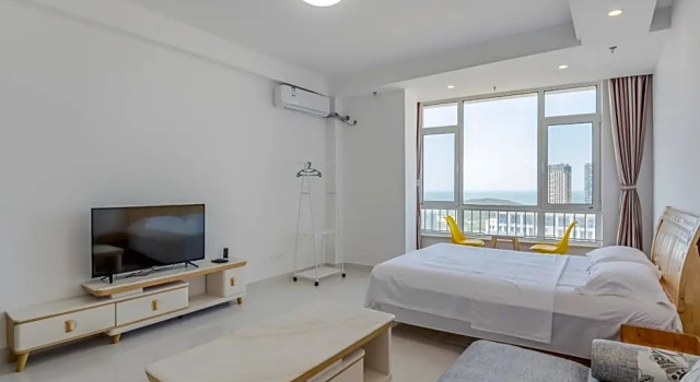 Двухместный номер Standard с видом на море WeiHai Emily's Holiday Apartment