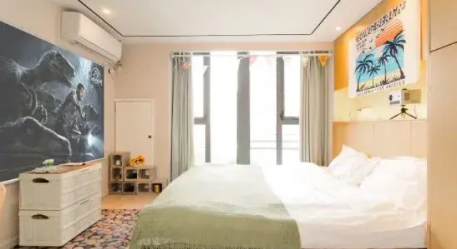 Семейный люкс с 2 комнатами Manmanzhu Movie Apartment