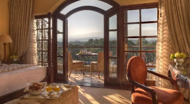 Двухместный номер Standard с красивым видом из окна Fairmont Mount Kenya Safari