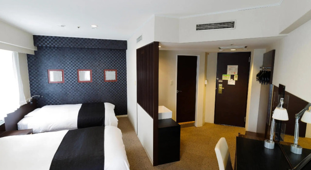 Двухместный номер Standard APA Hotel Kokura Ekimae