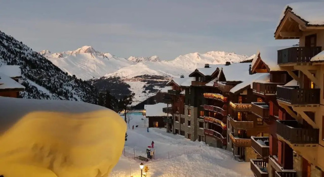 Апартаменты Le 630, appartement de charme avec cheminée aux Arcs 1950