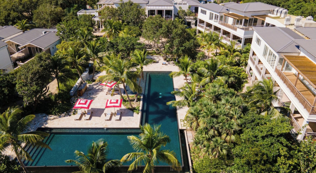 Номер Standard Пентхаус с 2 комнатами с видом на сад Itzana Resort & Residences