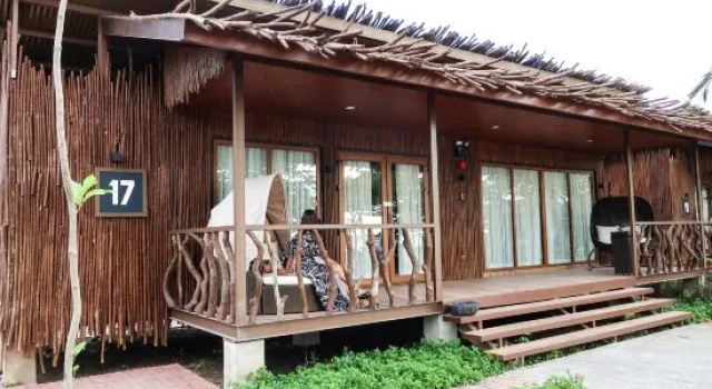 Standard familie cameră cu vedere la mare Crusoe Cabins Casobe