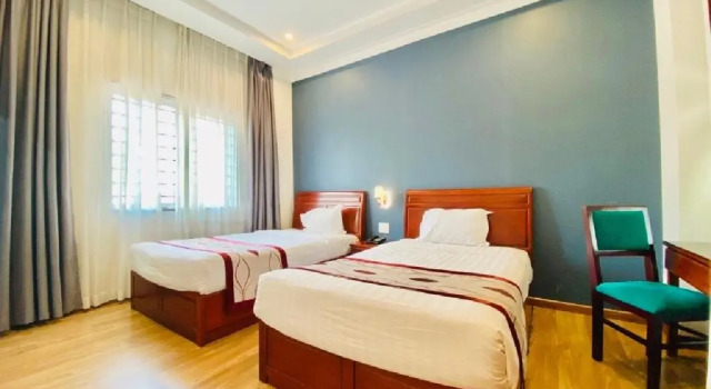 Двухместный номер Deluxe Long Bao Chau Hotel