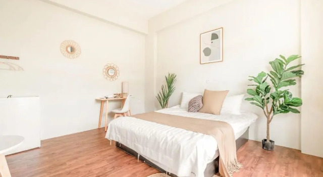 Двухместный номер Deluxe с балконом Taitung Yu Krung Style Easy Stay丨Caihong Shiliu丨Xifu Yuange