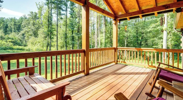 Коттедж Secluded, Private! Forested Hendersonville Retreat