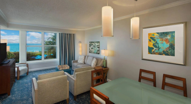 Вилла с 2 комнатами с балконом и oceanfront Marriotts Ocean Pointe