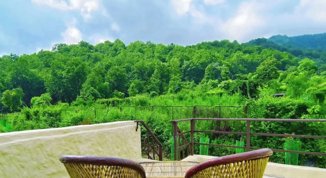 Вилла с видом на окрестности Paatlidun Safari Lodge, Jim Corbett
