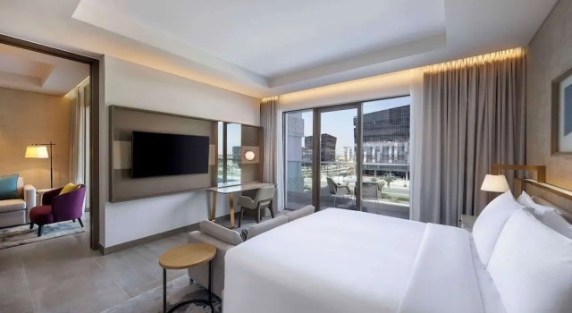 Люкс c 1 комнатой Курортный отель Hilton Abu Dhabi Yas Island
