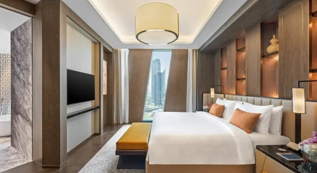 Люкс Panoramic с 2 комнатами Отель Mandarin Oriental Downtown