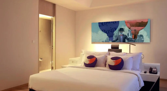 Двухместный номер Deluxe FOX Hotel Pekanbaru
