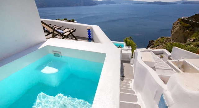 Вилла Deluxe c 1 комнатой с видом на море Ifestio Villas Oia