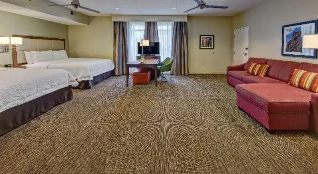 Четырёхместная студия Hampton Inn Savannah-I-95-North