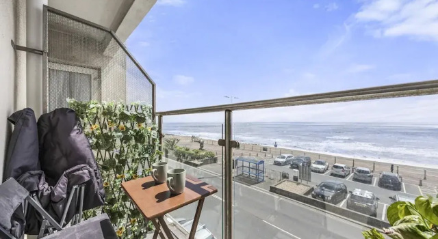 Апартаменты Beachfront Apartment With Sea View By My Getaways