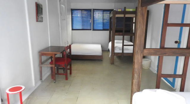 Трёхместный номер Standard с видом на сад Ayawaska Hostal