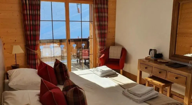 Двухместный номер Standard с балконом Mountain Lodge & Spa, Les Crosets