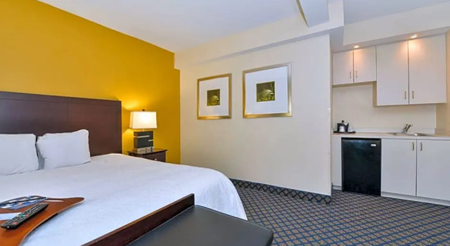 Студия Hampton Inn by Hilton Petersburg Fort Lee