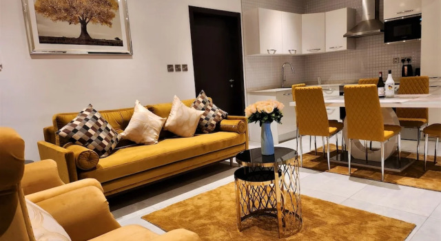 Апартаменты Luxury Elegant 2Bed Gem-5star Service-Pools-Gym