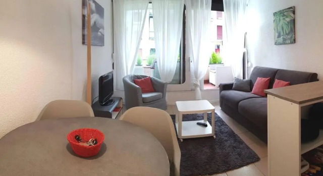 HENDAYE PLAGE,Location studio tout confort, 4 Personnes à 150 m de la plage