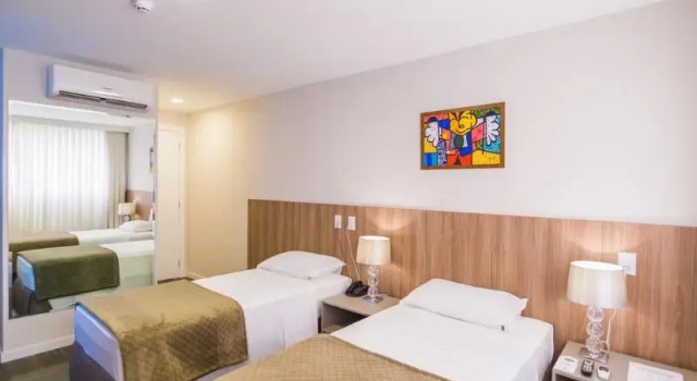 Одноместный номер Luxury Hotel 7 Itajaí by RB Hotelaria