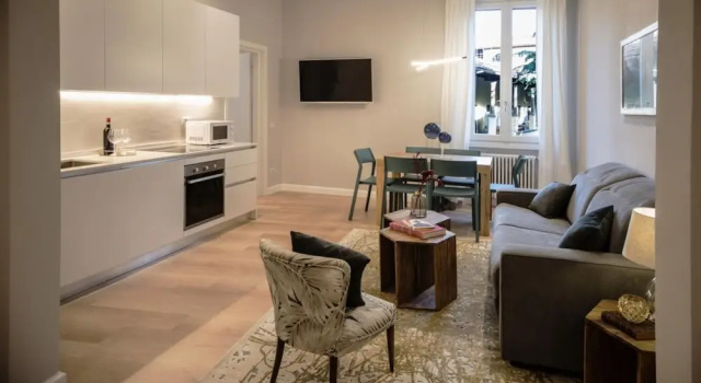 Апартаменты с 3 комнатами с балконом и с видом на город Apartments Florence Oblate Exclusive
