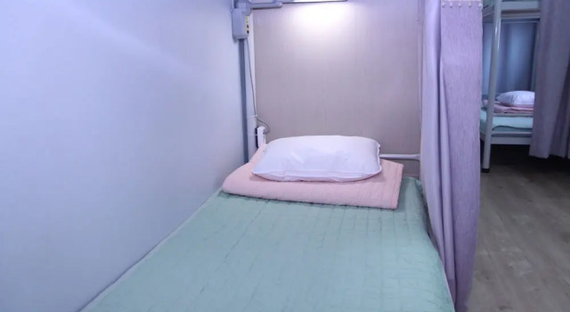 Кровать в общем номере Hostel Dahyun & Guesthouse