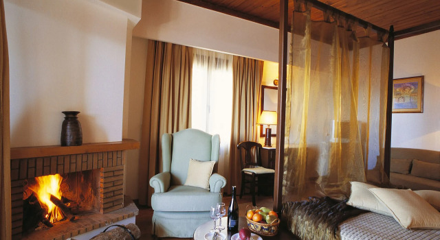 Трёхместный Mini Suite Chalet Anemolia Mountain Resort
