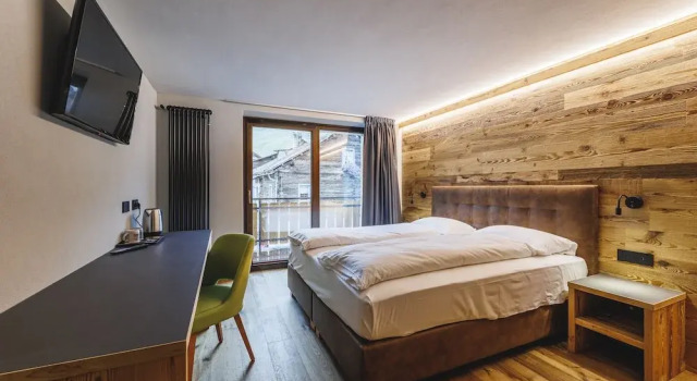 Standard Doppel Zimmer mit Balkon Steinbock B&B - Apartaments