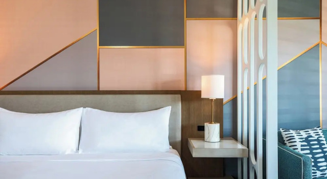 Двухместный номер Standard с балконом и с видом на поле для гольфа Renaissance Esmeralda Resort & Spa, Indian Wells