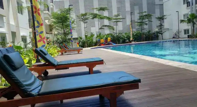 Homey 2BR Apartment at Signature Park Grande By Travelio, Prenota Appartamento Giacarta Jakarta Province