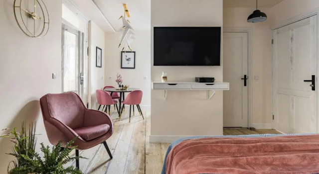 Студия Sanhaus Apartments - TOLEDO - przytulne apartamenty 3 minuty od plaży