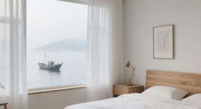 Трёхместный люкс с 2 комнатами с видом на море Changdao Muxueju · Lintao Homestay