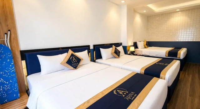 Семейный номер Standard с балконом и с видом на город Arina Luxury Hotel - Vincom Tay Ninh