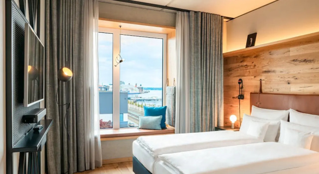 Двухместный номер с видом на гавань Me and All Hotel Kiel, by Hyatt