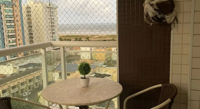 Апартаменты Apartamento Vista mar atrás da passarela
