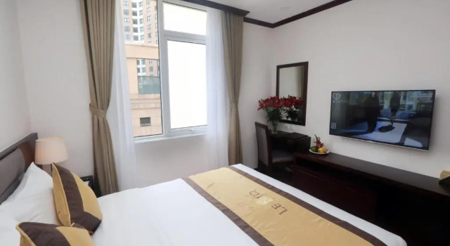 Двухместный номер Deluxe с видом на город M Village Hotel Thợ Nhuộm, a brand of Modern Village Lifestyle