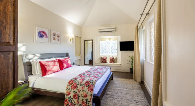 Вилла с балконом amã Stays & Trails Beach House Madh Island, Mumbai