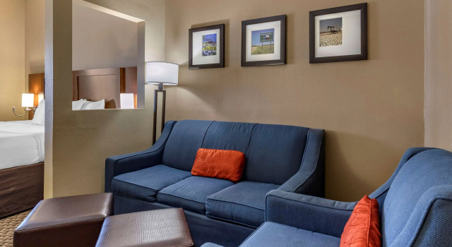 Двухместный люкс Comfort Suites Near Texas A&M - Corpus Christi