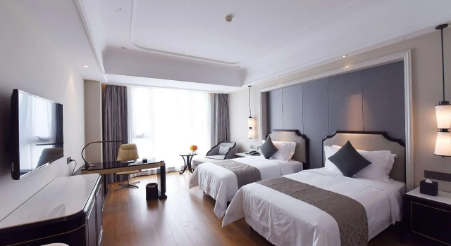 Двухместный номер Deluxe Ramada Plaza by Wyndham Wenzhou