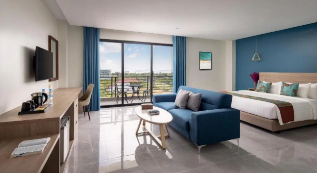 Двухместный номер Deluxe с видом на море Vakara Hotel Kep