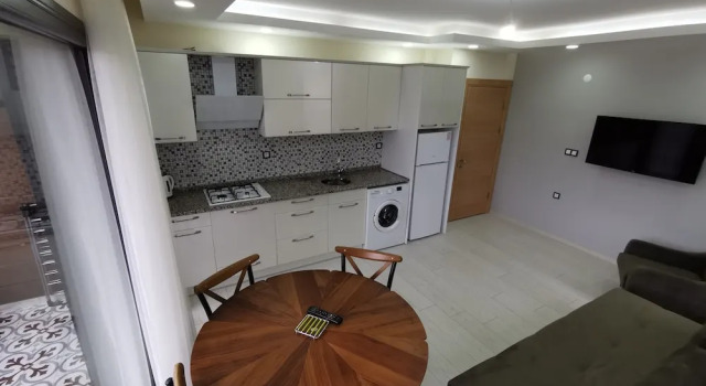 Апартаменты Deluxe c 1 комнатой с балконом и с частичным видом Liva Teras