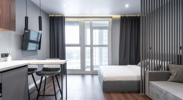 Студия Bulbash Apartments (Бульбаш Апартаменты) на улице Белградская 16