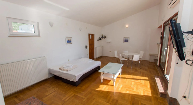 Apartment Prgo - spacious with view & parking: A3  3. kat Makarska, Riviera Makarska, Забронировать Апартаменты/квартира Апартаменты Макарска, рядом с Набережная Рива (Макарска), Апартаменты/квартира