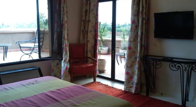 Habitación doble Estándar con vista a la montaña Marrakech African Queen