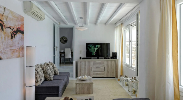 Villa in Mykonos with Sea View and Pool, Забронировать Вилла Отели Калафатис с бассейном, рядом с Пляж Агия Анна Калафатис, Бассейн