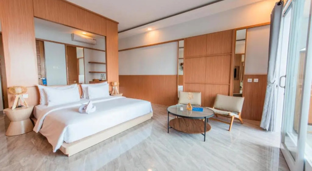 Люкс с видом на океан Sea La Vie Resort Nusa Penida