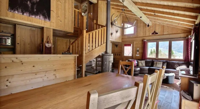 Chalet Sauna Au Pied Des Pistes - Saint Jean D'Aulps Station - 14 Personnes - Chalet Phoenix, Забронировать Шале Виллы Овернь-Рона-Альпы, Вилла
