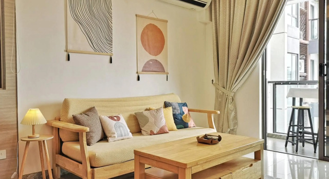 Minimalism Geometric Style 1bedroom R&F Mall, Prenota Hotel Hotel a Johor con piscina, Piscina