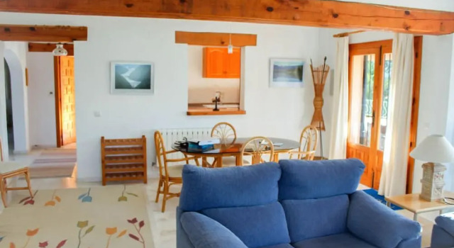Nessa - well furnished villa with panoramic views in Benitachell, Забронировать Вилла Бенитачель Коста-Бланка