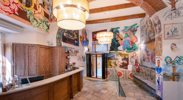 Кровать в общем номере Hostel Archi Rossi
